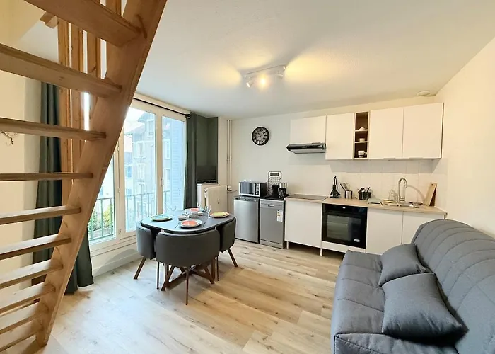 Duplex 4 People - Thermal Baths, Nature And Skiing Allevard